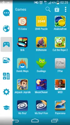 Basic Blue Theme android App screenshot 2