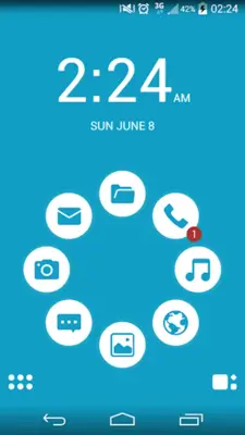 Basic Blue Theme android App screenshot 3